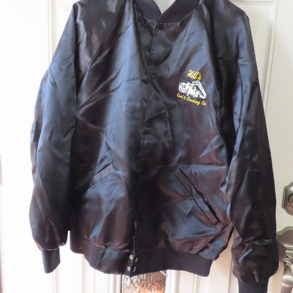 Men's Vintage Cardinal Hill's Coal and Trucking lightweight jacket coat sz XL - Picture 2 of 14